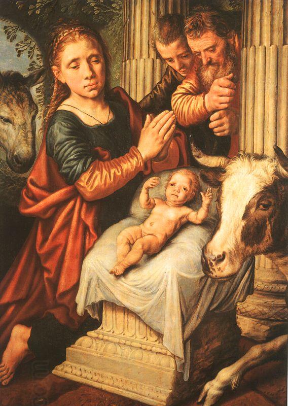 Pieter Aertsen The Adoration of the Shepherds China oil painting art